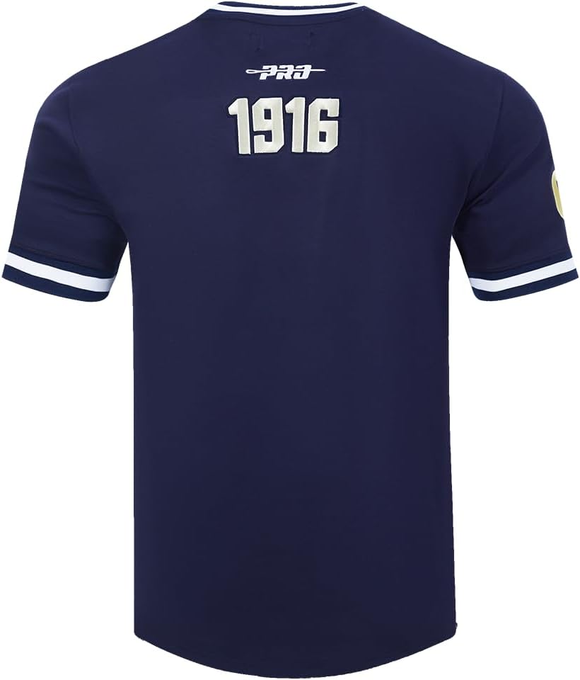 PRO STANDARD Club America - Men's LIGA MX Premium Cotton Double Knit S/S TEE - Midnight Navy - LG