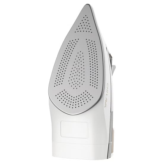 CHI Lava Retractable Cord Iron (White , Rose Gold)