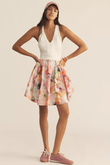 Anthropologie Daily Practice Sleeveless V-Neck Mini Dress Size: XS