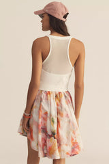 Anthropologie Daily Practice Sleeveless V-Neck Mini Dress Size: XS