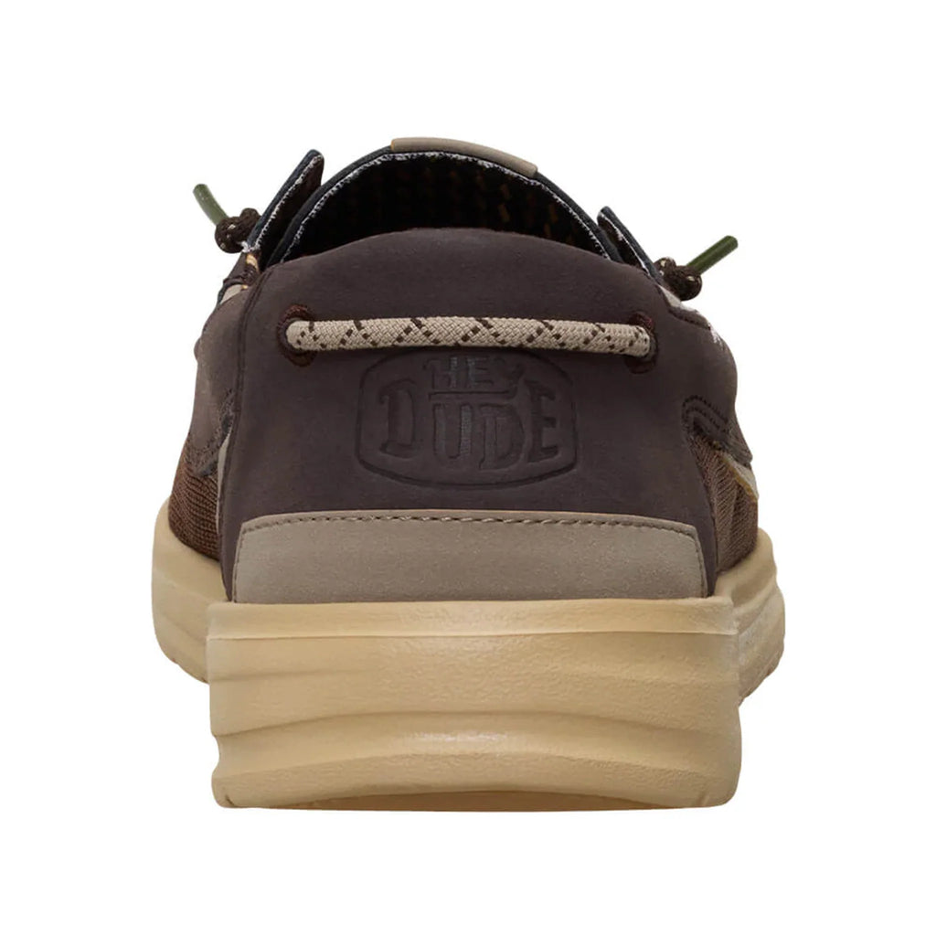 Hey Dude Men's Welsh Grip Classic Mesh Shoes, Men 12-Mole Brown