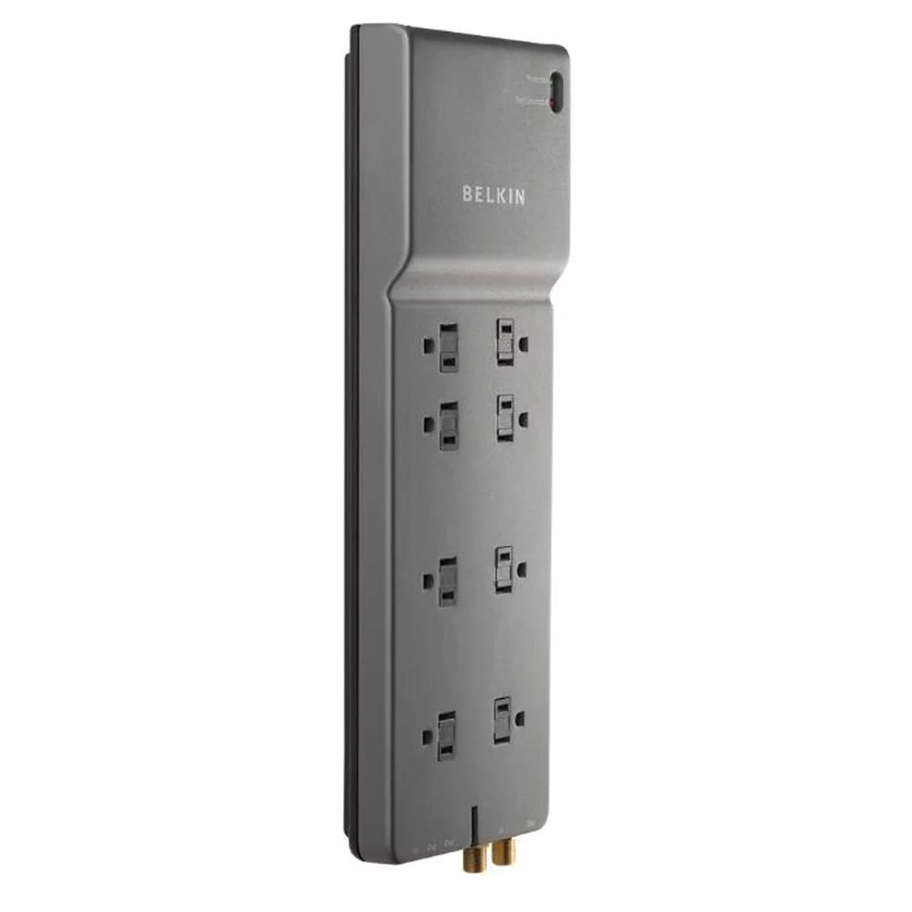 Belkin Home/Office Series 8-Outlet Surge Protector w/ Coaxial Protection
