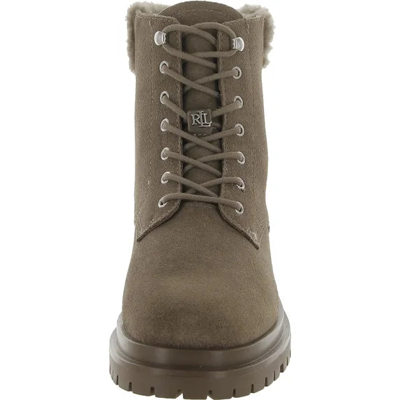 Women's Ralph Lauren Carlee Boot - Truffle/Truffle - Size 6.5B
