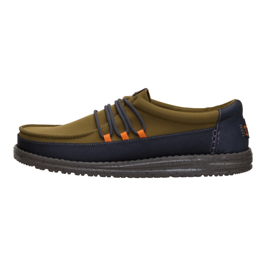 Hey Dude-Wally Guard, Dark Olive/Multi (Men 13)