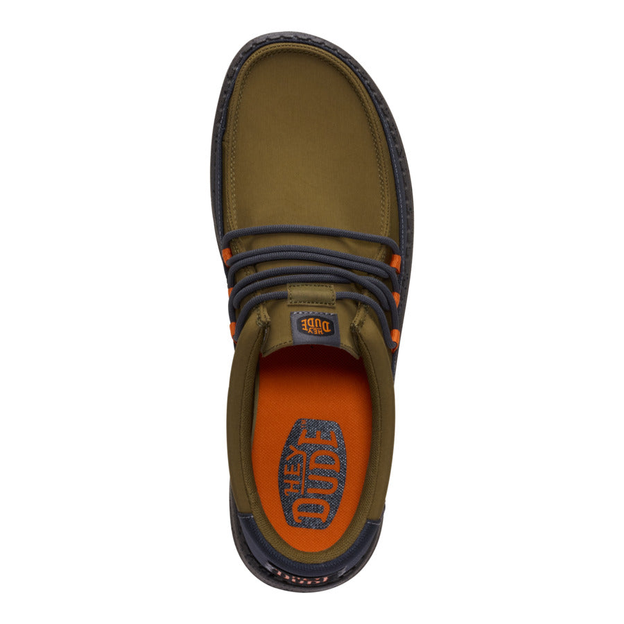 Hey Dude-Wally Guard, Dark Olive/Multi (Men 13)