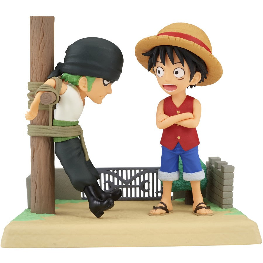 Banpresto Luffy and Zoro Figure (New)