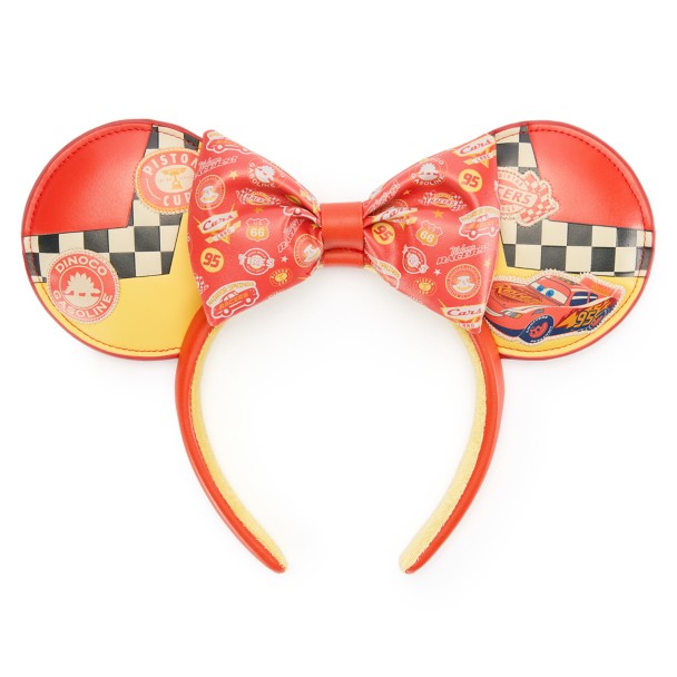 Lightning McQueen Ear Headband for Adults