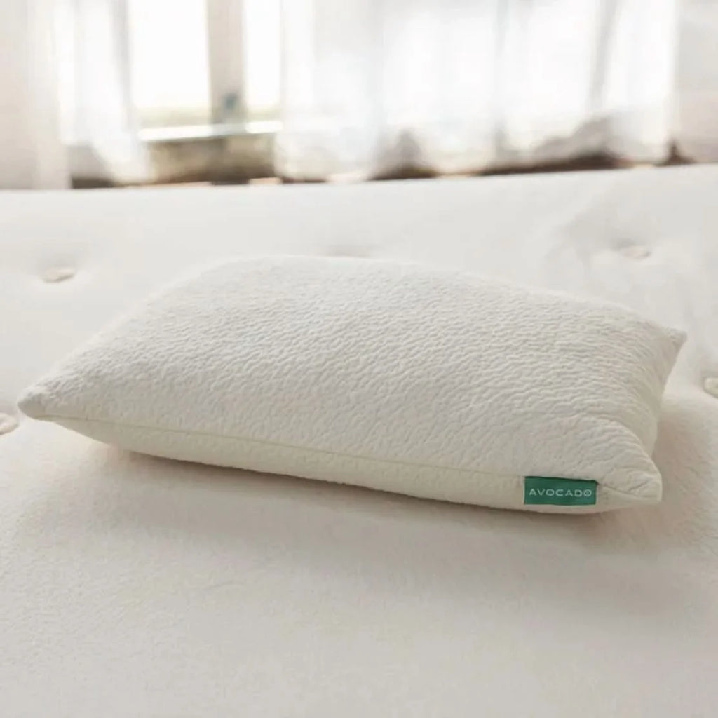 Avocado Organic Pillow with Natural Latex and Kapok Fill (Queen)