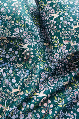 Organic Cotton Sateen Printed Sheet Set by Anthropologie - Michelina - Size Queen