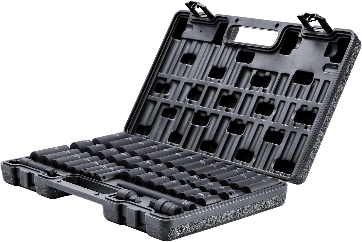 VEVOR 1/2in 34-piece Impact Socket Set