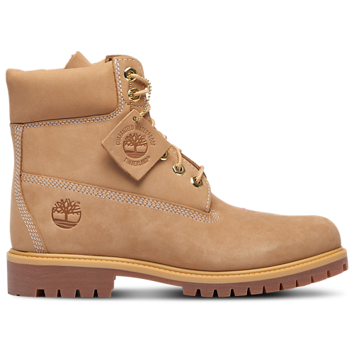 Timberland 6 Inch Premium Waterproof Boots for Men - Beige/Beige - Size 9 M