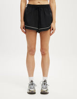 Cotton On Women’s Cotton On Woven curved hem shorts - Black