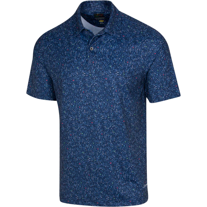 Greg Norman ML75 Shark Lab Frenzy Men's Polo (Size XL)
