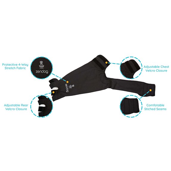 ZenPet Zen Dog Anxiety Dog Vest Calming Compression Shirt - Size Medium