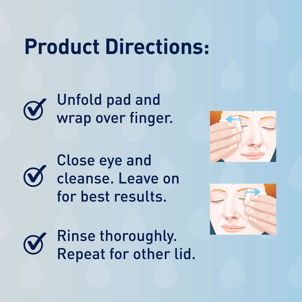 OCuSOFT Lid Scrub Original | 30 Individually Wrapped Pre-Moistened Pads