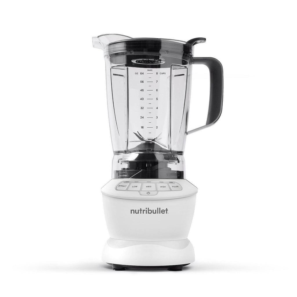 NutriBullet® 1200 Watt Blender Combo with Single Serve Cups-Matte White