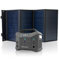 4Patriots Patriot Power Sidekick Solar Generator, 300wH Portable Power Station with 40 Watt Solar Panel