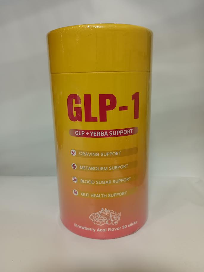 GLP-1 (GLP + Yerba Support) - 30 Strawberry Acai Flavor Sticks