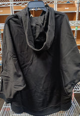 Premium Streetwear - Capetown Poncho Black - Size M/L