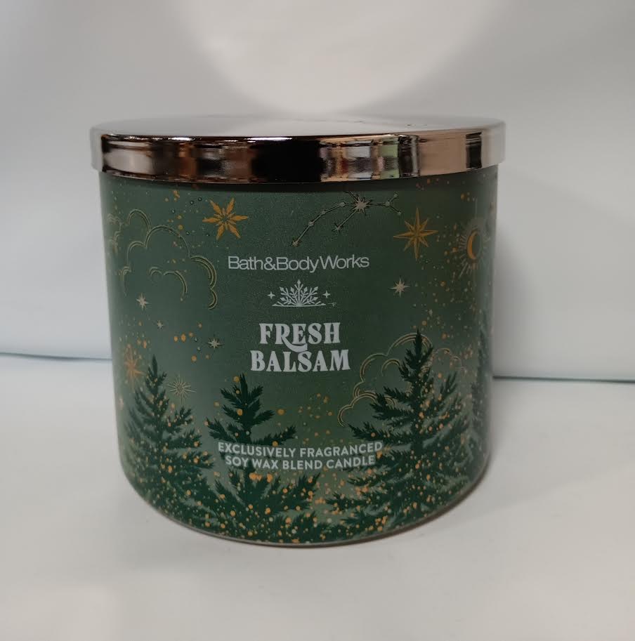 Bath & Body Works 3-Wick Candle - Fresh Balsam