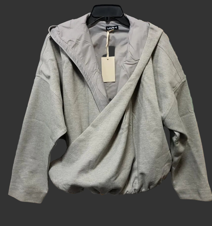 Premium Streetwear - Najara Wrap Top Grey