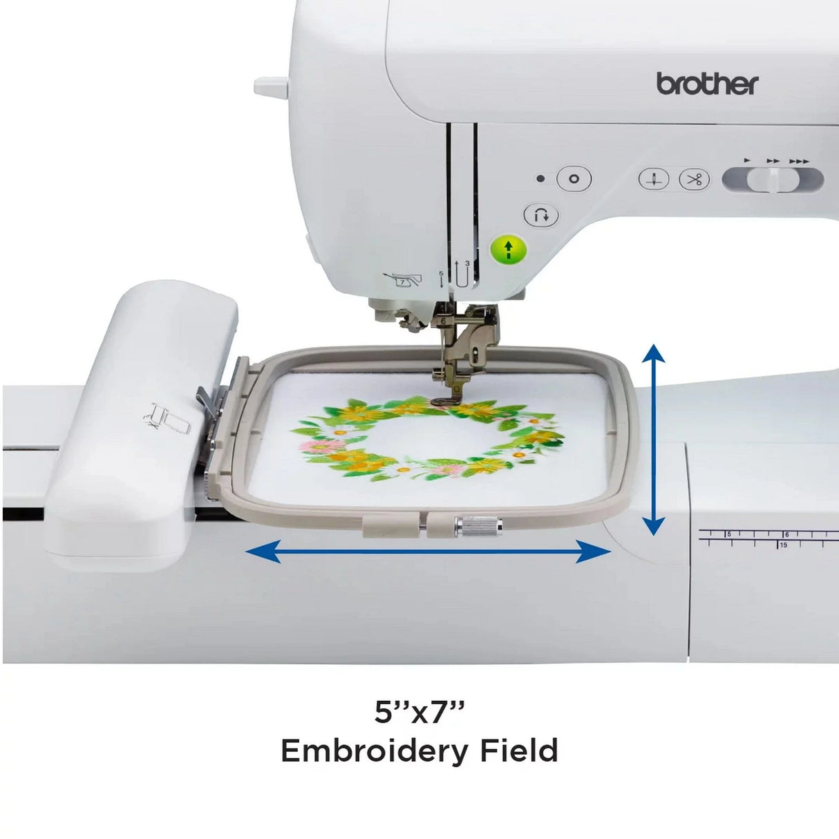 BROTHER SE2000 | Embroidery Sewing Machine with Zigzag Foot