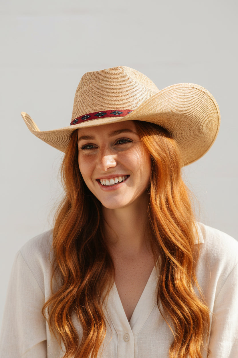 Brazos Straw Cowboy Hat  L/XL