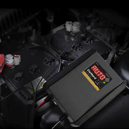 DieHard Gold 3-in-1 6-Volt/12-Volt 15-Amp Battery Charger and Maintainer: Digital Display