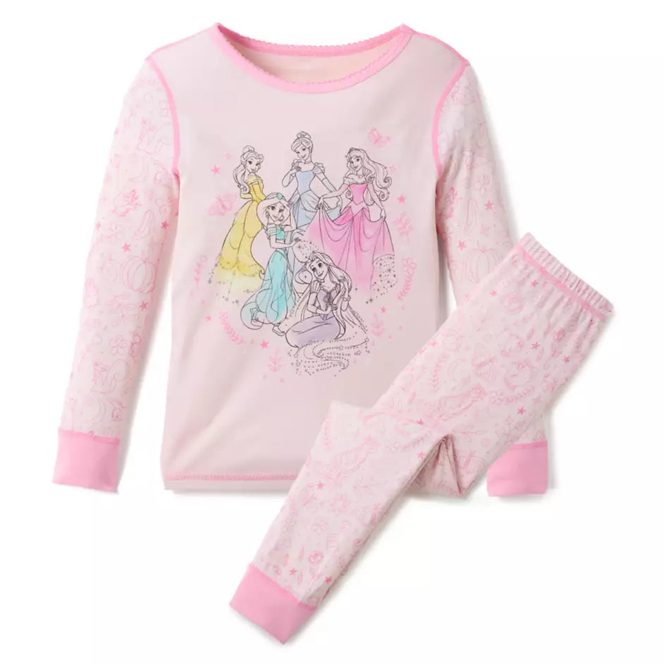 Disney Princess PJ PALS for Kids Size 8