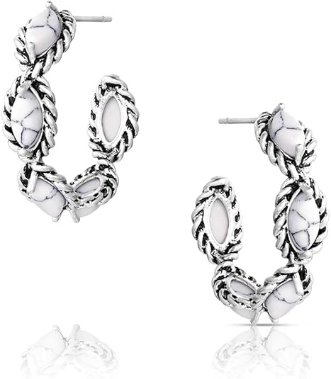 Montana Silversmiths Broken Halo Earrings