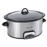 Crock-Pot 7-Quart Smart-Pot Slow Cooker - Brushed Stainless Steel