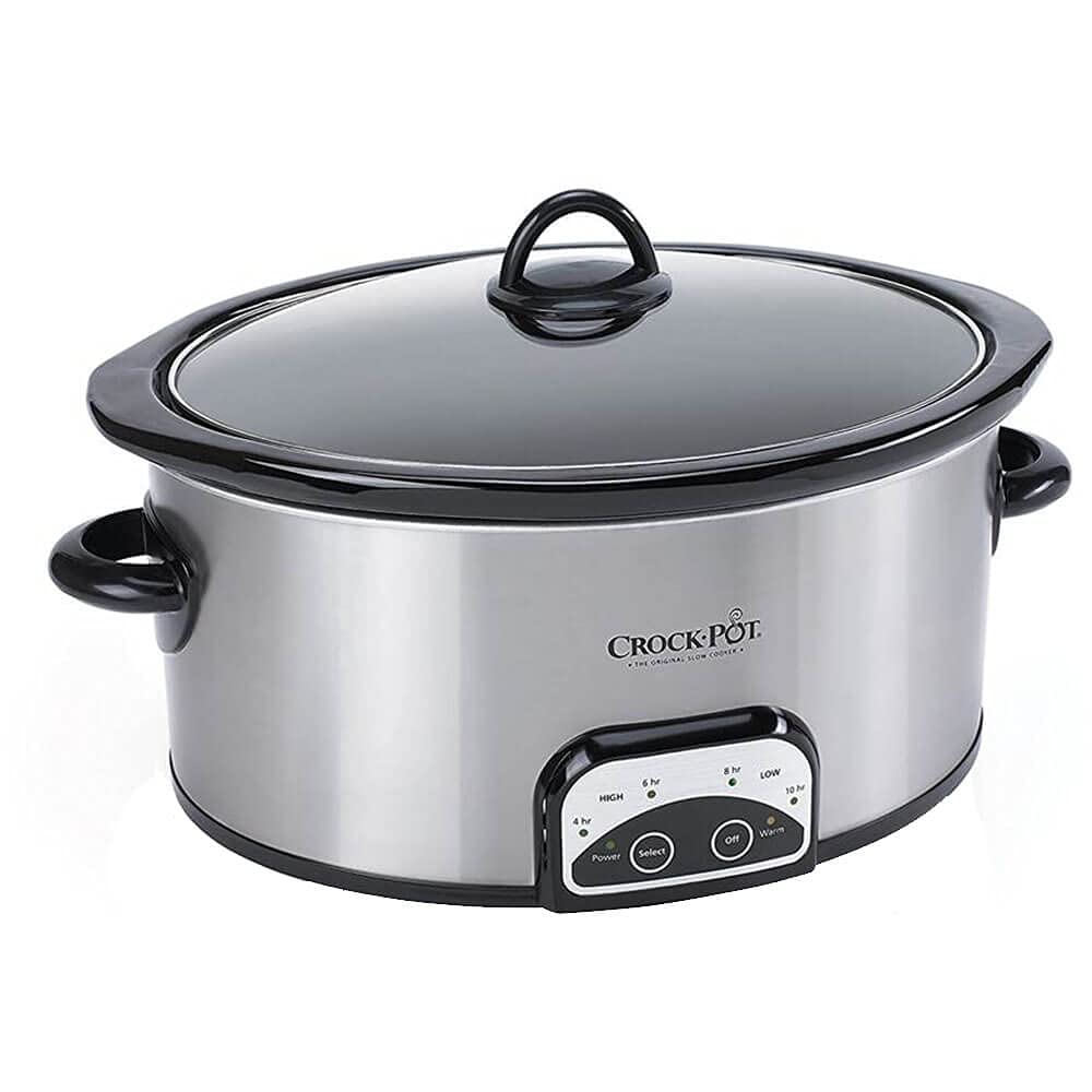 Crock-Pot 7-Quart Smart-Pot Slow Cooker - Brushed Stainless Steel