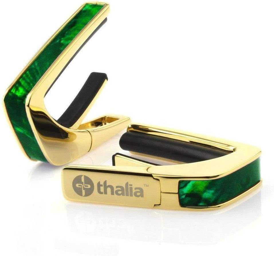 Thalia 24k Gold Finish Premium Guitar Capo - Exotic Series