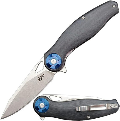 Eafengrow EF76 Folding Knife for Camping EDC Pocket Knife