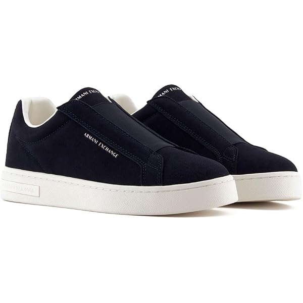 Armani Exchange Men's London Sneaker - Deep Navy - Size 10.5