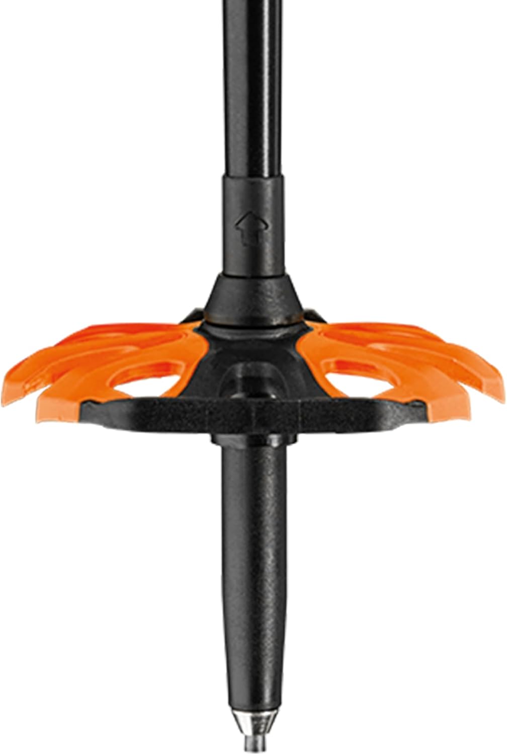 LEKI Helicon Lite Ski Poles - Dark Anthracite-NeonOrange-Black
