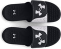 UNDER ARMOUR Men's Ignite Pro Slide in Black/White - 7