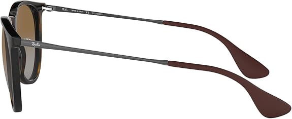 Ray-Ban RB4171 Erika Round Sunglasses - Light Havana/Gradient Brown