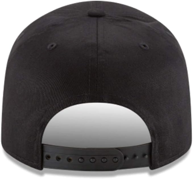 NEW ERA | Boston Red Sox Black Stretch-Snap 9FIFTY Curved Snapback Hat | OS