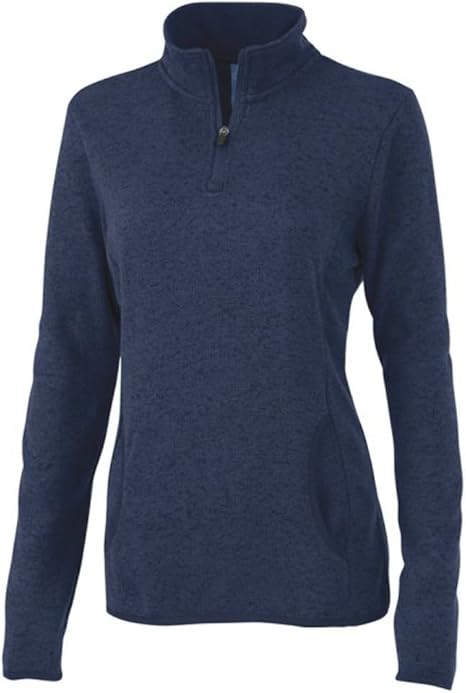 Charles River Apparel Women's Heathered Fleece Pullover SIZE SMALL