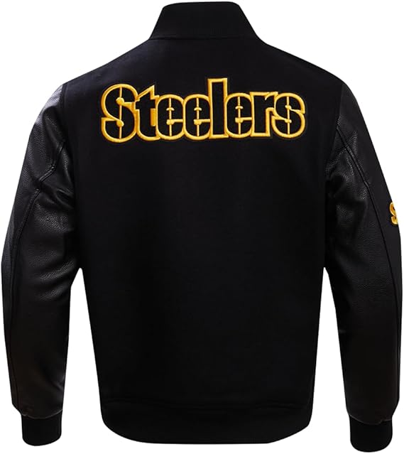 Pro Standard Mens NFL Classic Varsity Jacket PITTSBURGH STEELERS  LG