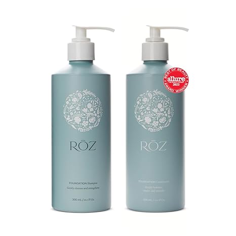 RŌZ Foundation Shampoo and Conditioner Set Duo 10.1 oz Each