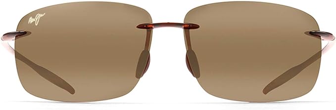 Maui Jim Rimless Polarized Rootbeer Colored Sunglasses (Open Box)