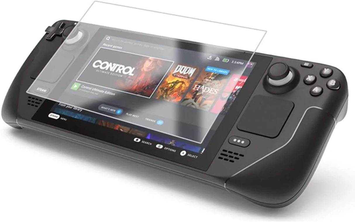 Steam Deck Tempered Glass Screen Protector, Compatible with Valve Steam Deck