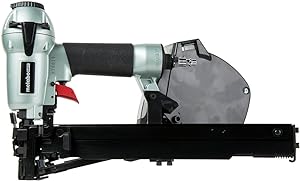 Metabo HPT Cap Stapler, Pneumatic, 18 Gauge, 1" Cap Diameter, 7/8" to 1-1/2" Staple Length, 5-Year Warranty (N3808AP)