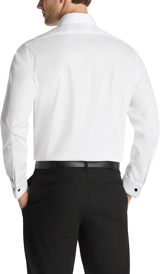 Calvin Klein Men's Dress Shirt Non Iron Stretch Slim Fit Formal Occasion (Size: XX-Large)