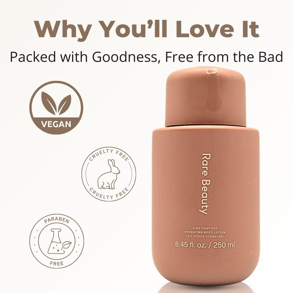 RARE BEAUTY by Selena Gomez | Find Comfort Hydrating Body Lotion | 8.45 fl oz
