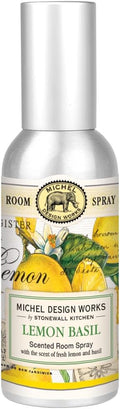 Michel Design Works Home Fragrance Spray, Lemon Basil