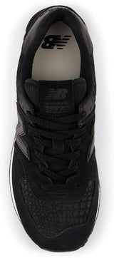 New Balance Womens 574 Black/Metallic (Size - 6.5)