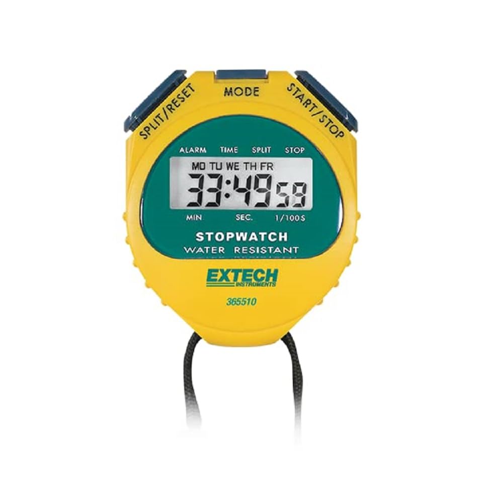 Extech 365510 Digital Stopwatch and Clock